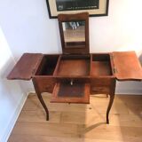 Louis XV wooden dressing table