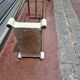 Old brass umbrella holder