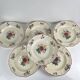 Set of 6 deep plates "Agreste" Sarreguemines, 20th century