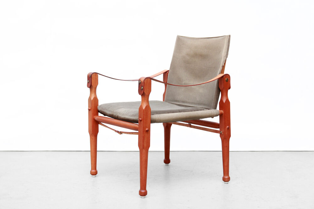 Danish Chair in teak and canvas