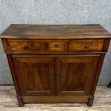 Important Lyonnais sideboard from the Empire period in walnut circa 1810