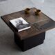 Brutalist coffee table by Paul Kingma