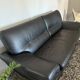 3-seater leather sofa