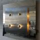 Screen wall lamp by Fabrizio Cocchia and Gianfranco Fini for New Lamp