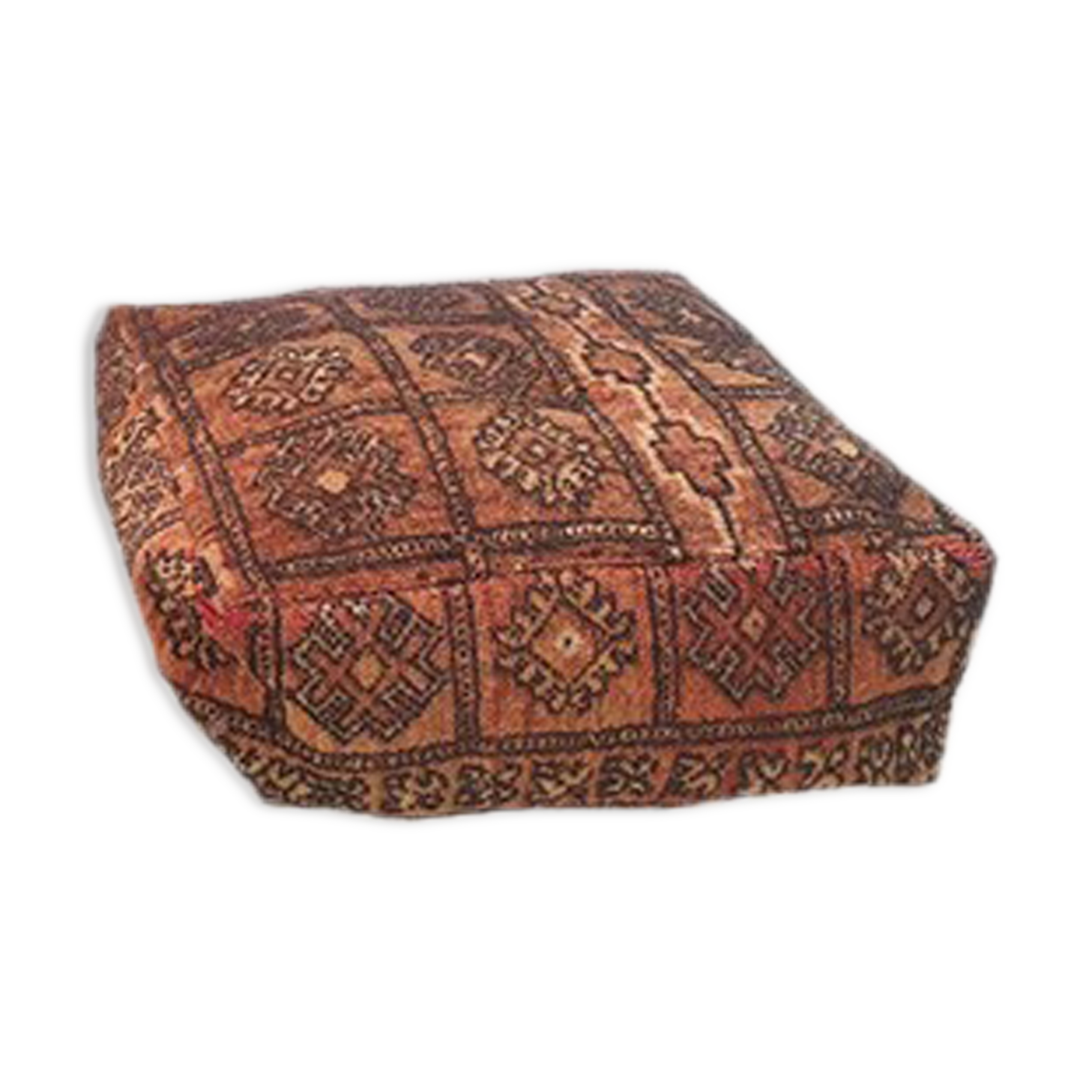 Moroccan pouf 60x60x20cm