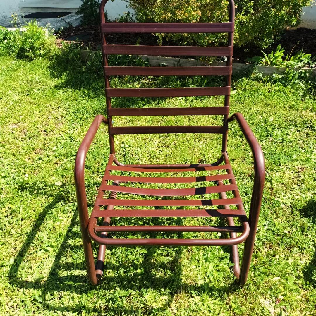 Vintage garden armchairs