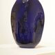 Important blue glazed ceramic vase signed by Max Idlasflag