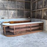 Ensemble de 2 comptoirs de magasin 1950