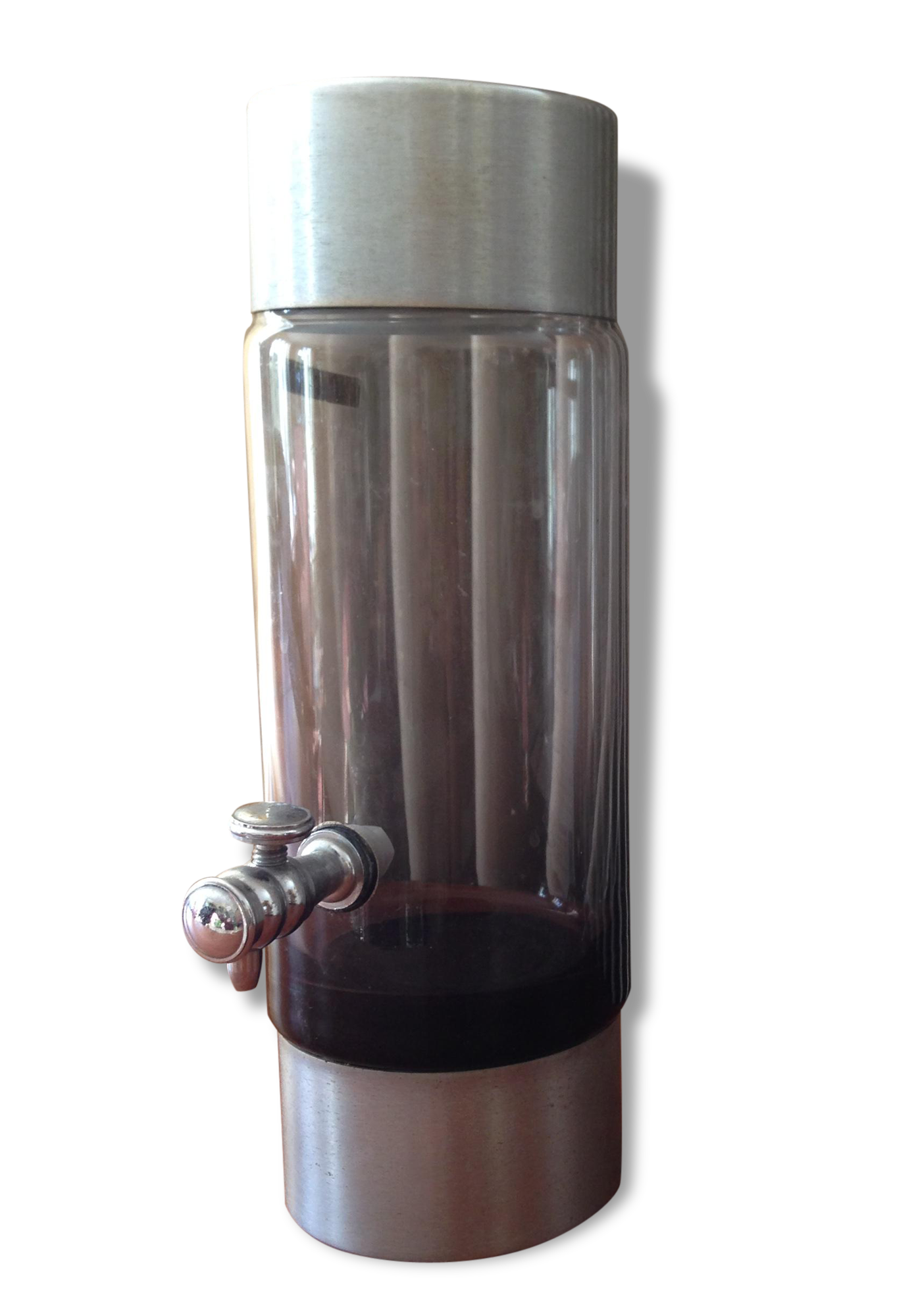 Fountain has Whisky smoked glass 1970