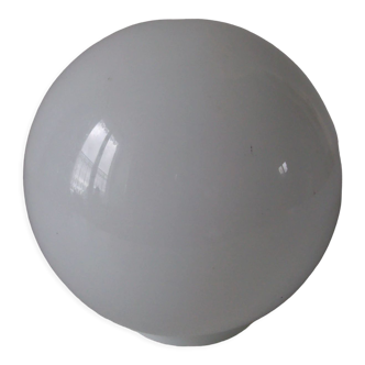 Ancien abat-jour globe boule sphère en verre 13 cm