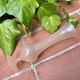 Vintage powder pink vase