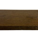 Vintage book shelf wall rack 1970s wood minimalist design