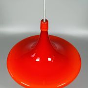 1960s/70s UFO Ceiling Lamp Hanging Lamp by Doria Leuchten Glass Space Age