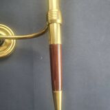 Large wall sconces torch style from the 1950s.