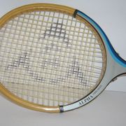 Vintage Dunlop Wooden Squash Racket