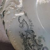 Hollow earthenware dish by Gien