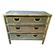 Commode en bambou et rotin
