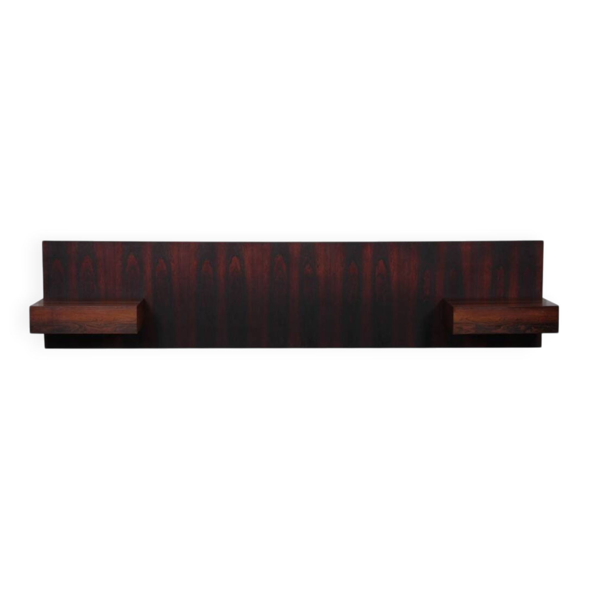 Scandinavian rosewood headboard, 1960