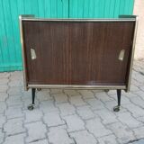 Vintage bar furniture with rotating façade- 60s/70s