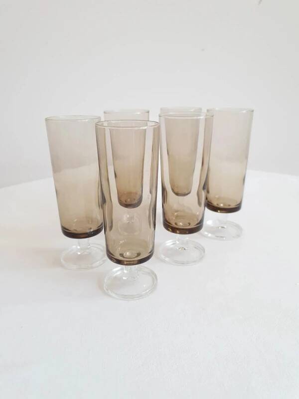 Flutes Luminarc vintage