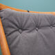 Chaise danoise en hêtre par  Illum Wikkelsø pour Niels Eilersen, années 1960