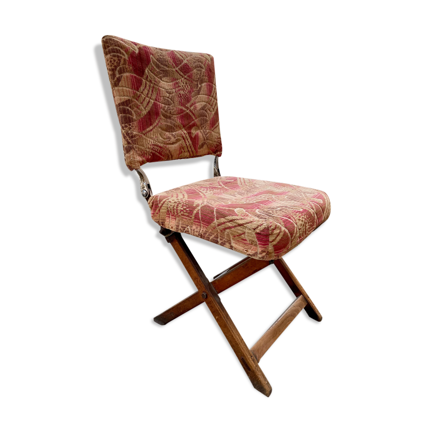 Chaise pliante de théâtre 1900