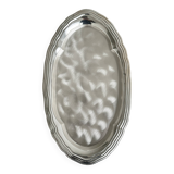 Light shiny metal tray