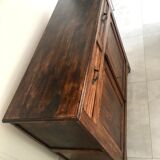 Parisian buffet old solid wood