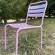 chaises bistrot terrasse chaises jardin fer forgé