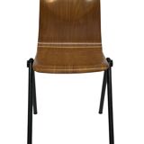 Vintage Chair Galvanitas Pagholz school chair design Dutch design