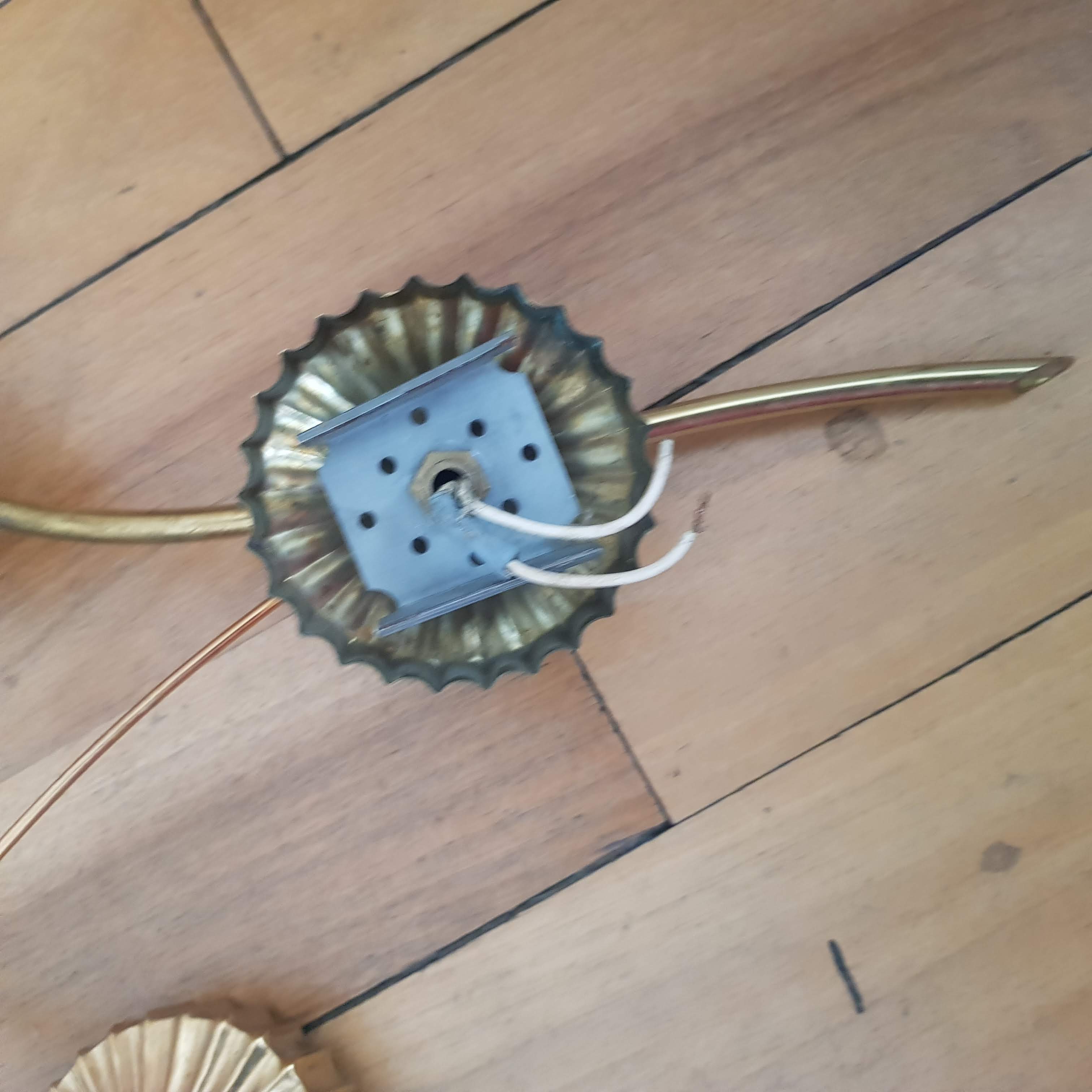 Pair of wall lamps 40s