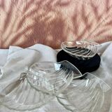 Lot de 4 plats en verre Pyrex vintage