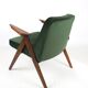 Green Olive Bunny Armchair by Józef Chierowski, 1970s