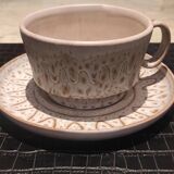 Jean Austruy cup and saucer in Vallauris