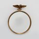 Empire style Small Gold Decorative convex Mirror with Eagle, France