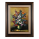 Belgian Artist, Still Life with a Bouquet of Flowers, 1950s, Oil on Canvas,