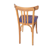 Chaise bistrot vintage en bois