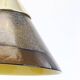 Mid century smoked glass pendant lamp by Peill and Putzler Germany 1970s