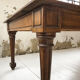 Table de ferme métier 4m chêne XXL