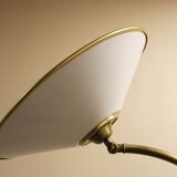 Floor lamp with shelf by Kaiser, Germany, 60's.