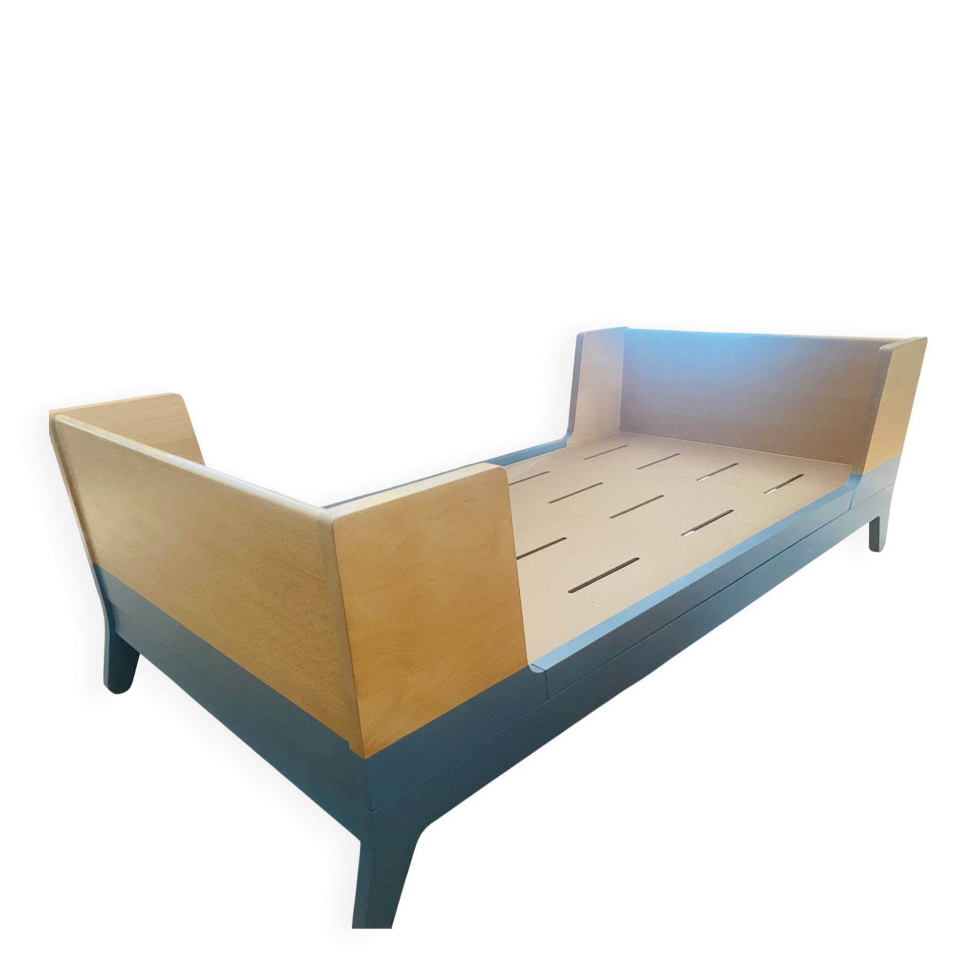 Coloured wooden child's bed in perfect condition
