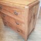Solid antique cherry chest of drawers