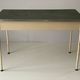Art Deco industrial hospital doctor's desk with drawer, 1940s, Germany