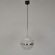 Mid-century Glass Pendant Napako,1970