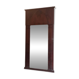 Large Empire period mahogany mirror or trumeau