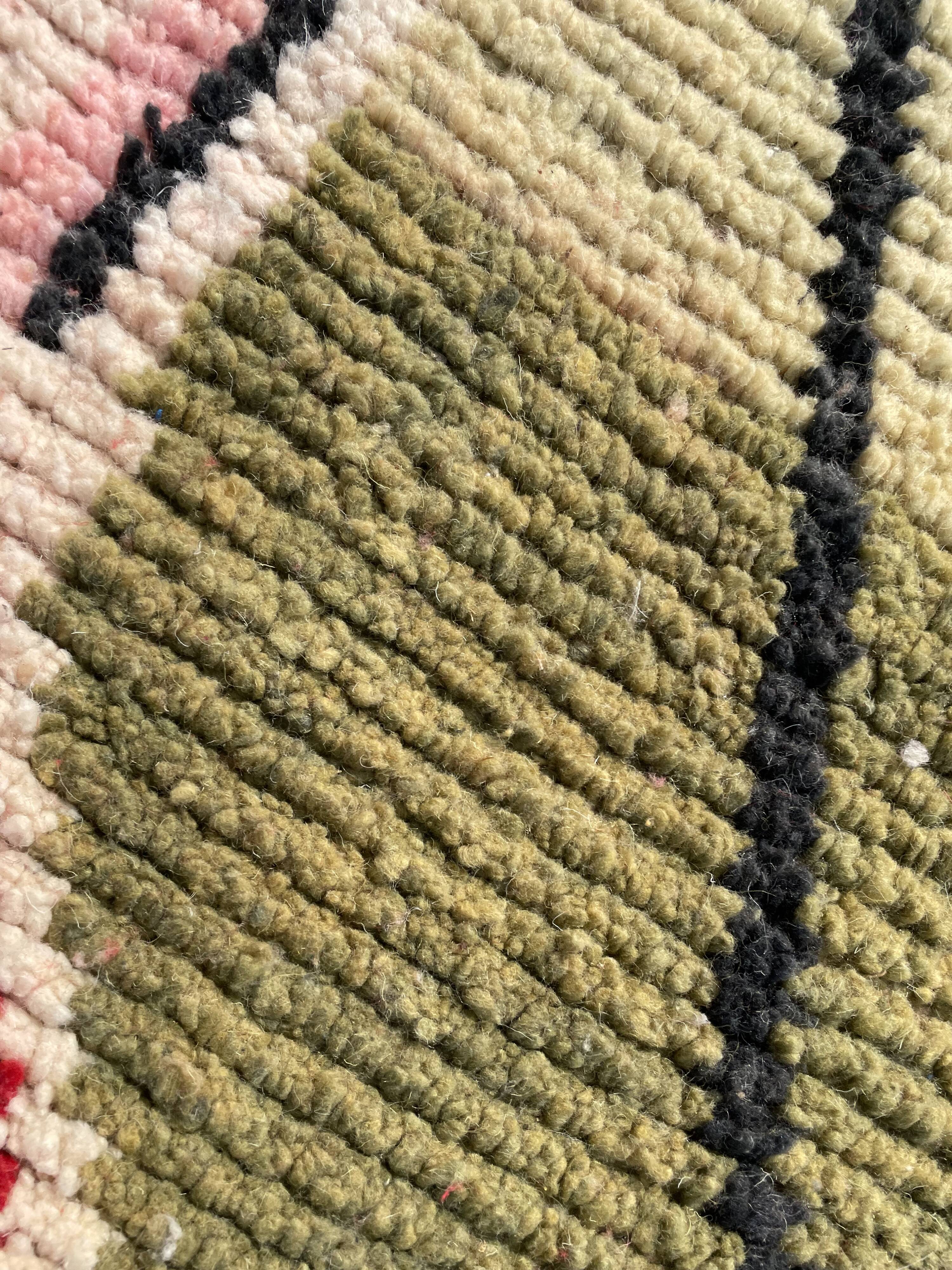 Berbere Boujad wool rug