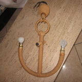 Rope chandelier of the 1950s