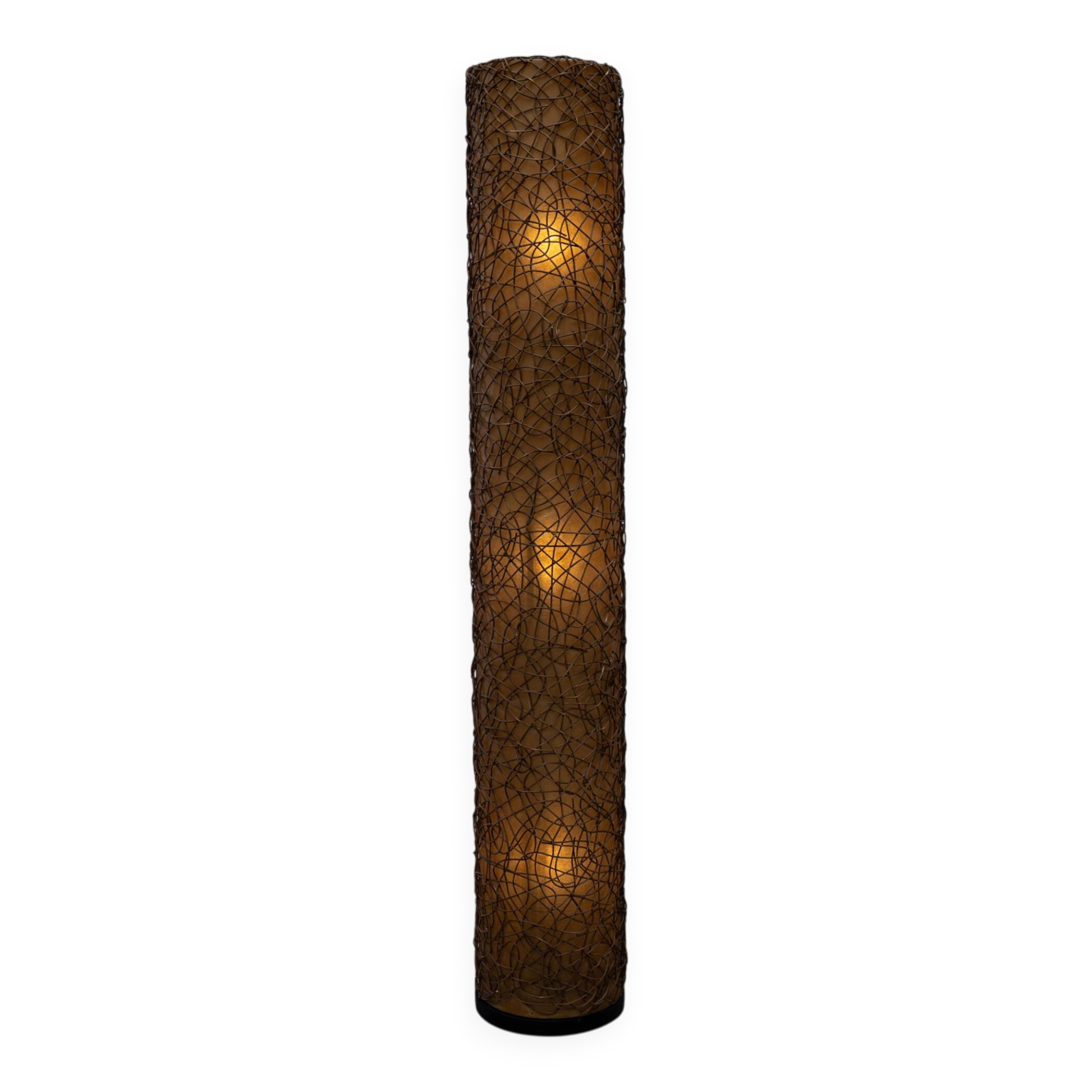 Lampe de sol sculpturale française des années 1970