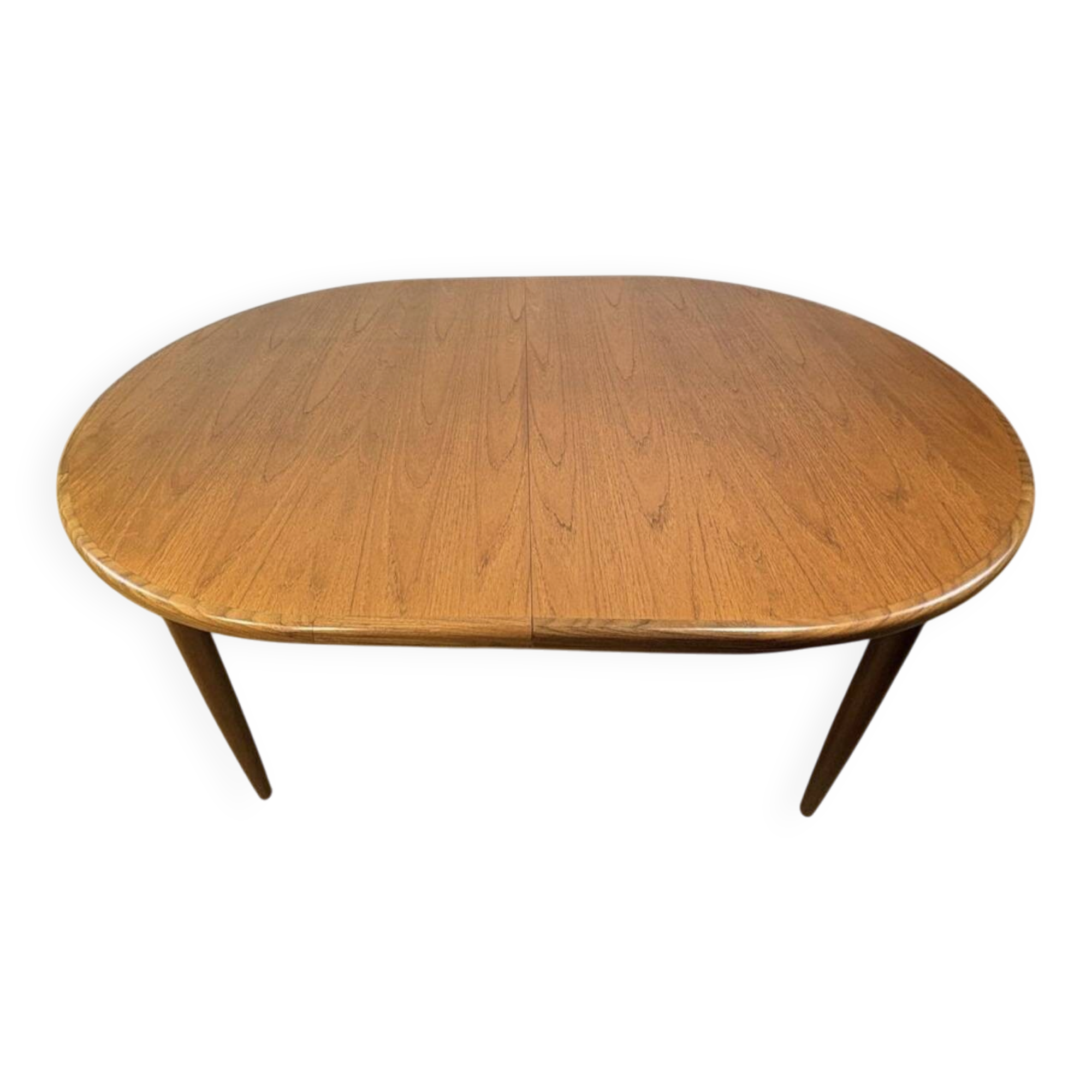 Mid-Century Retro Vintage Teak Oval Extending Dining Table by G Plan Fresco