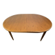 Mid-Century Retro Vintage Teak Oval Extending Dining Table by G Plan Fresco